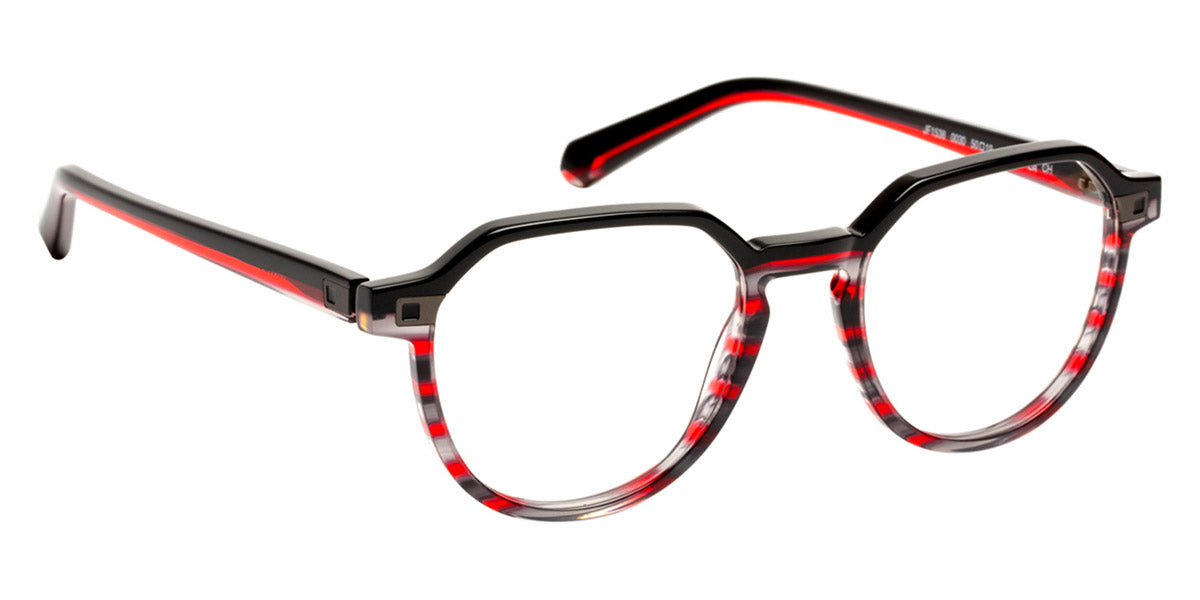 J.F. Rey® JF1538 JFR JF1538 0030 50 - 0030 Black/Red Graphic Eyeglasses