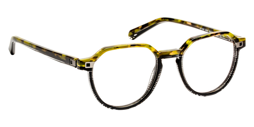 J.F. Rey® JF1538 JFR JF1538 4000 50 - 4000 Green Camouflage/Black Graphic Eyeglasses