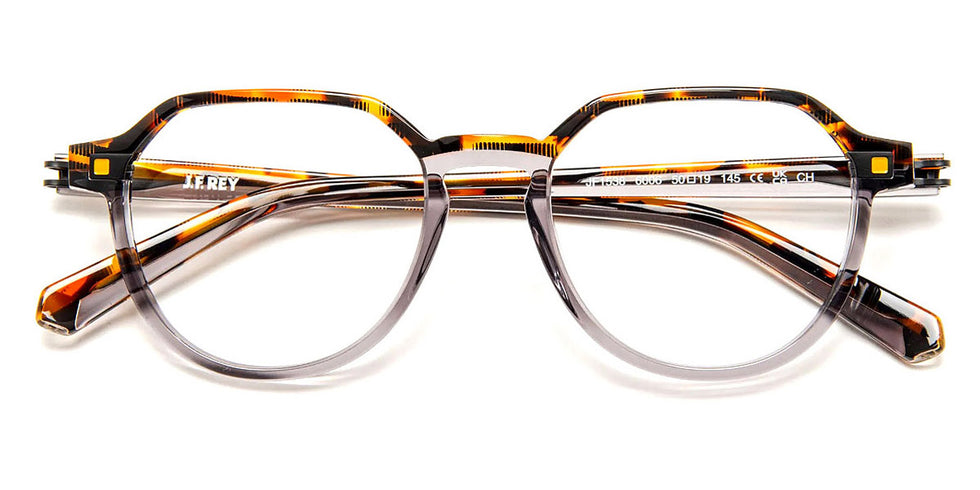 J.F. Rey® JF1538 JFR JF1538 6006 50 - 6006 Orange Demi/Gray Eyeglasses