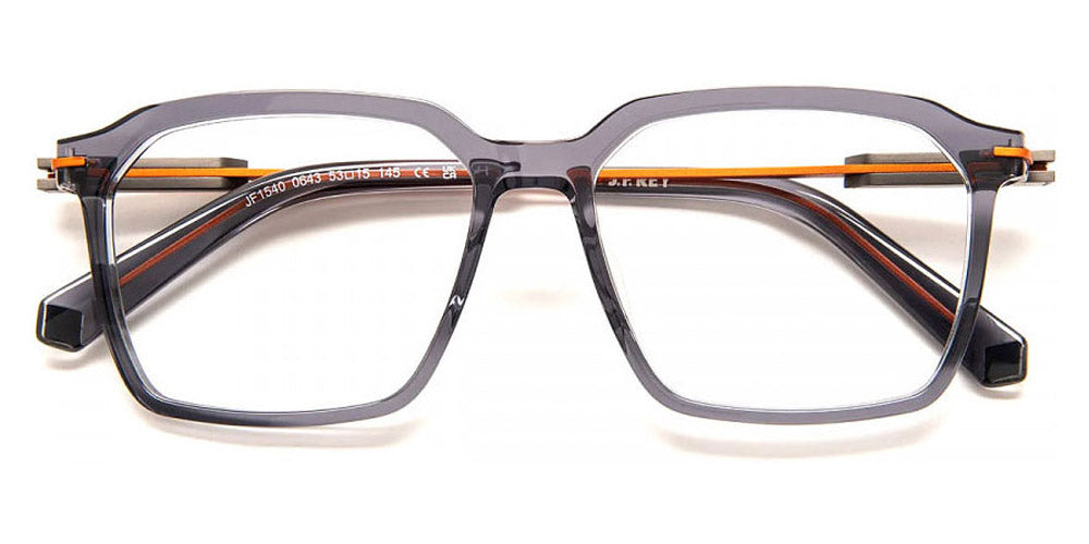 J.F. Rey® JF1540 JFR JF1540 0643 53 - 0643 Gray Eyeglasses