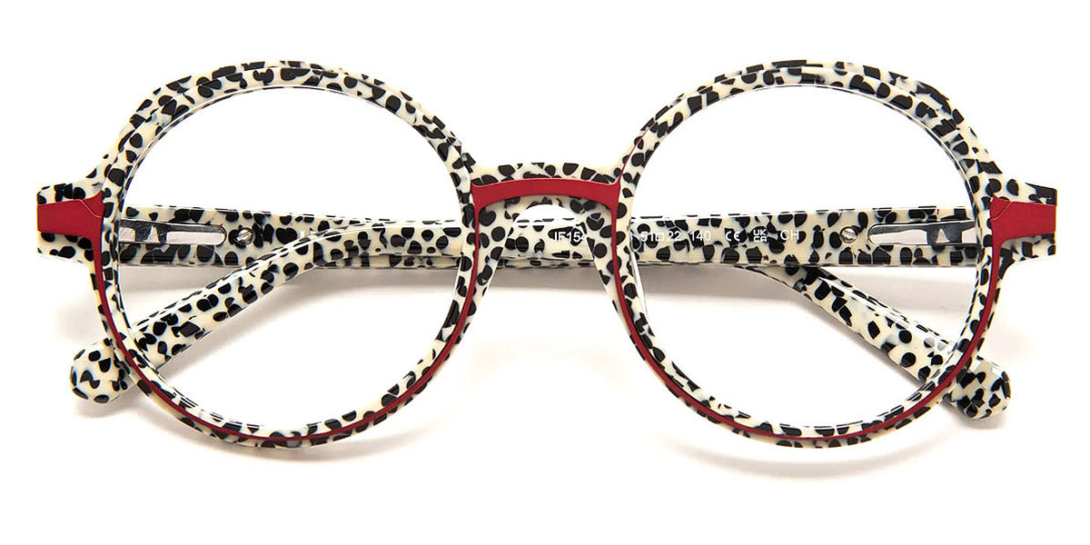 J.F. Rey® JF1542 JFR JF1542 9138 51 - 9138 Panther/Red Eyeglasses