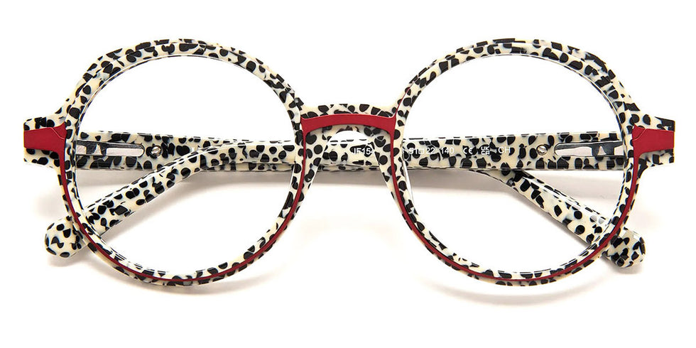 J.F. Rey® JF1542 JFR JF1542 9138 51 - 9138 Panther/Red Eyeglasses