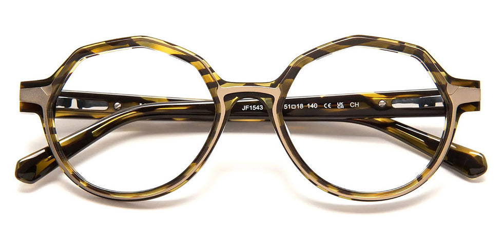 J.F. Rey® JF1543 JFR JF1543 0955 51 - 0955 Demi/Gold Eyeglasses