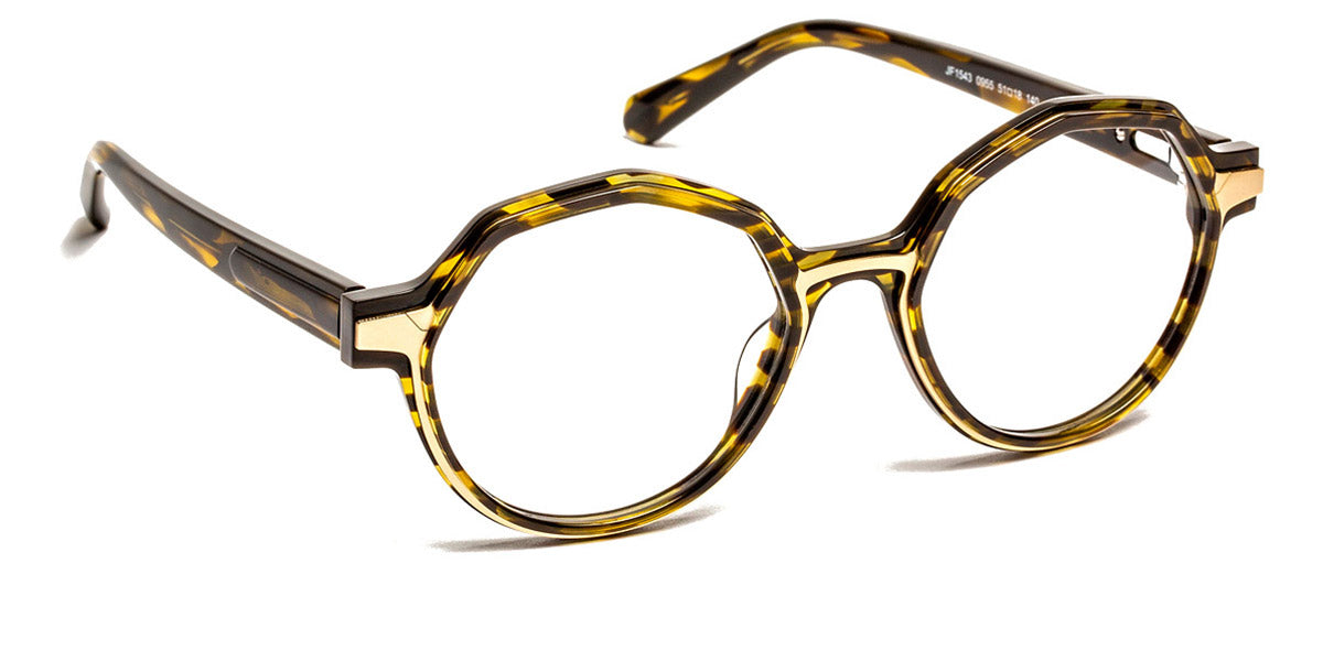 J.F. Rey® JF1543 JFR JF1543 0955 51 - 0955 Demi/Gold Eyeglasses