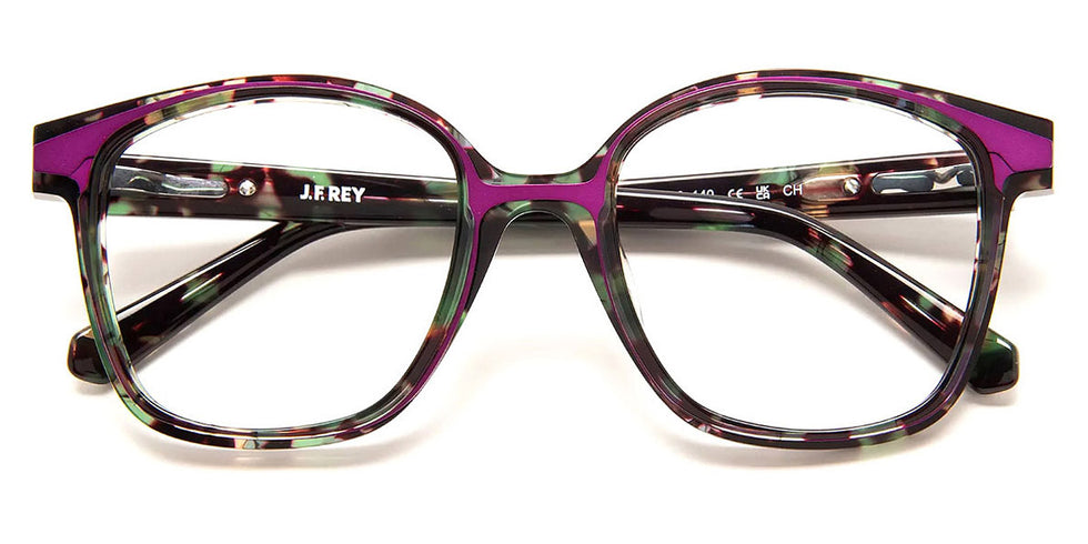 J.F. Rey® JF1544 JFR JF1544 4785 51 - 4785 Green Blue/Pink Dark Eyeglasses