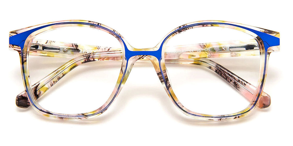 J.F. Rey® JF1544 JFR JF1544 4928 51 - 4928 Green Light/Blue Dark Eyeglasses