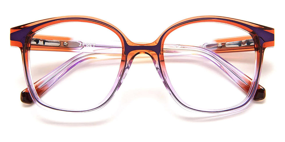 J.F. Rey® JF1544 JFR JF1544 7228 51 - 7228 Brown Pink Gradient/Blue Night Eyeglasses