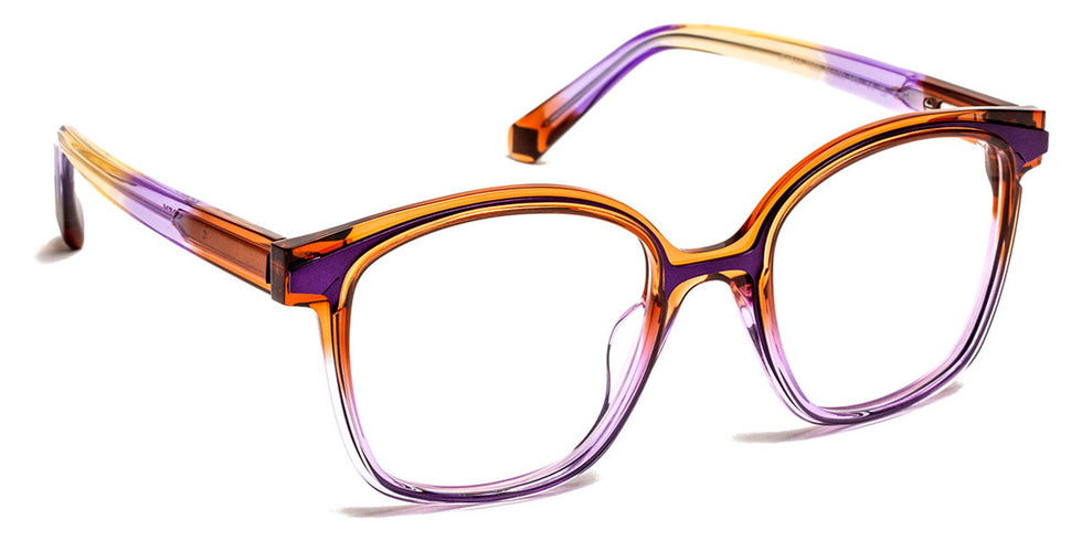 J.F. Rey® JF1544 JFR JF1544 7228 51 - 7228 Brown Pink Gradient/Blue Night Eyeglasses