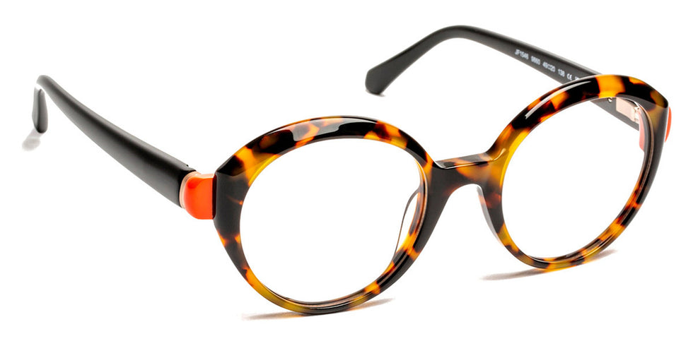 J.F. Rey® JF1546 JFR JF1546 9860 49 - 9860 Demi/Orange Eyeglasses