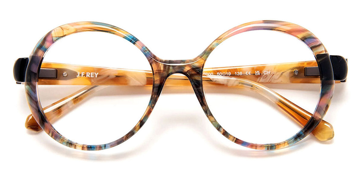 J.F. Rey® JF1547 JFR JF1547 2000 50 - 2000 Blue Gray/Black Eyeglasses