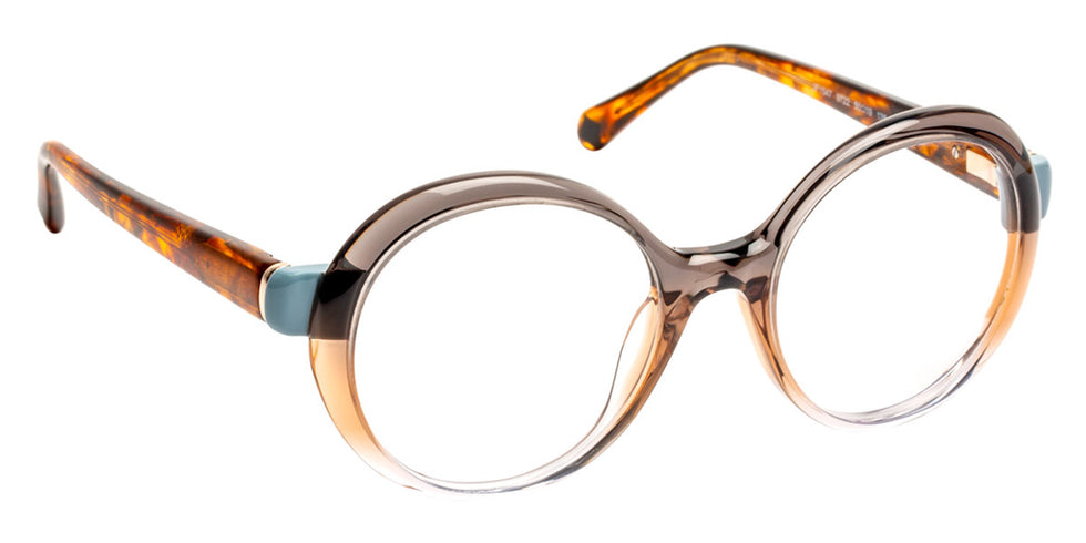 J.F. Rey® JF1547 JFR JF1547 9722 50 - 9722 Brown Gradient/Blue Pastel Eyeglasses