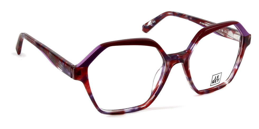 J.F. Rey® JF1549 JFR JF1549 3070 54 - 3070 Red/Purple Eyeglasses