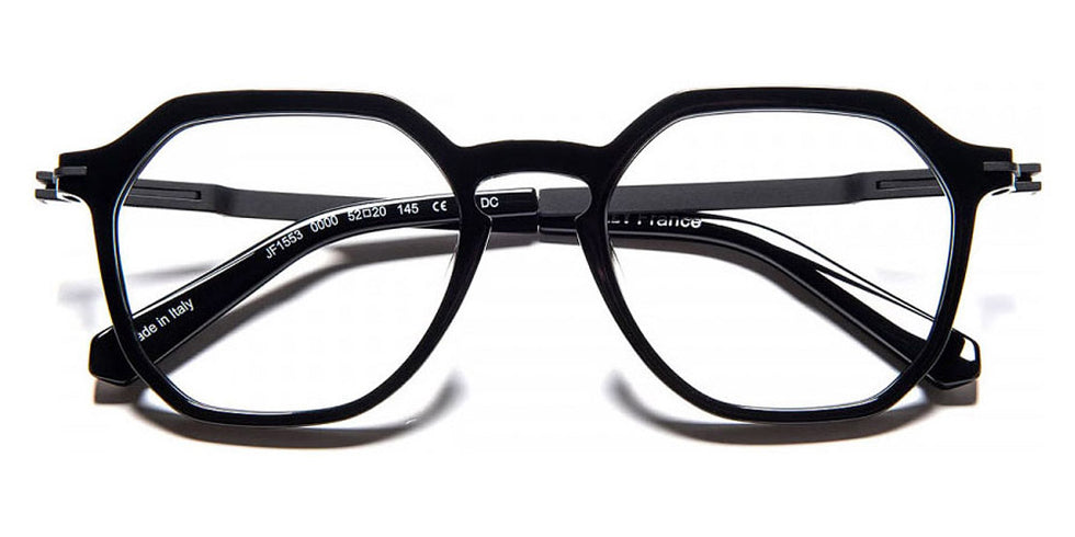 J.F. Rey® JF1553 JFR JF1553 0000 52 - 0000 Black Eyeglasses