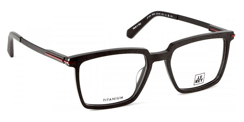 J.F. Rey® JF1554 JFR JF1554 0050 53 - 0050 Black Eyeglasses