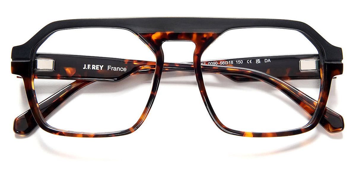 J.F. Rey® JF1557 JFR JF1557 0090 56 - 0090 Matte Black/Demi Eyeglasses