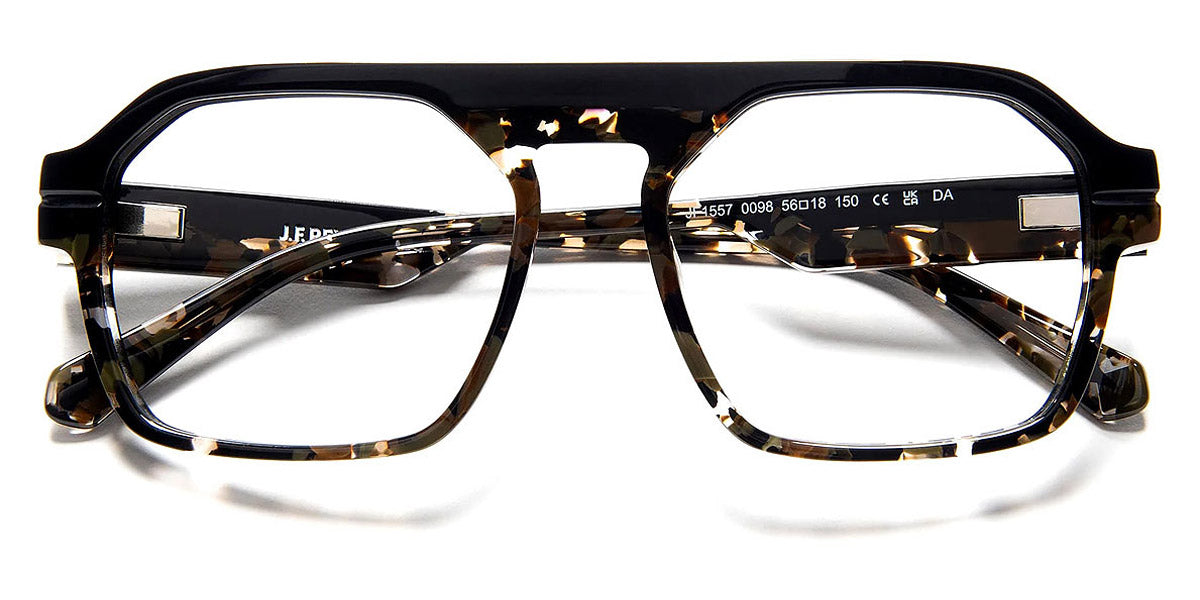 J.F. Rey® JF1557 JFR JF1557 0098 56 - 0098 Black/Demi Eyeglasses