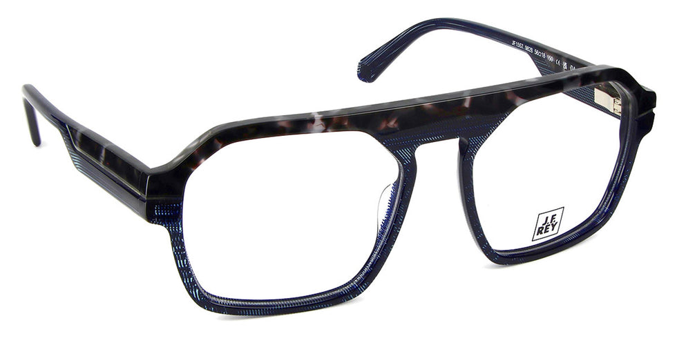 J.F. Rey® JF1557 JFR JF1557 9828 56 - 9828 Demi/Blue Eyeglasses
