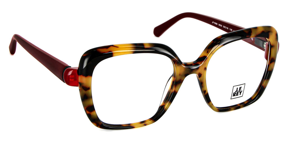 J.F. Rey® JF1569 JFR JF1569 9830 50 - 9830 Demi / Red Eyeglasses