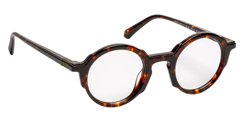 J.F. Rey® JF1583 Round Eyeglasses - Tortoiseshell