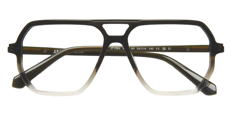 J.F. Rey® JF1584 Aviator Eyeglasses - Brown/Pink Gradient