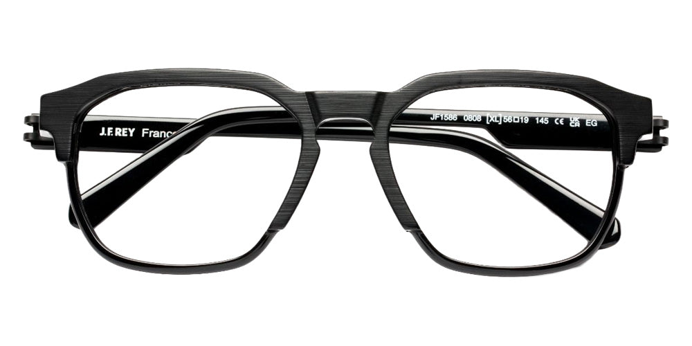 J.F. Rey® JF1586 JFR JF1586 0808 56 Eyeglasses - Black