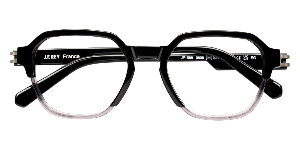J.F. Rey® JF1588 JFR JF1588 0808 52 Eyeglasses - Black