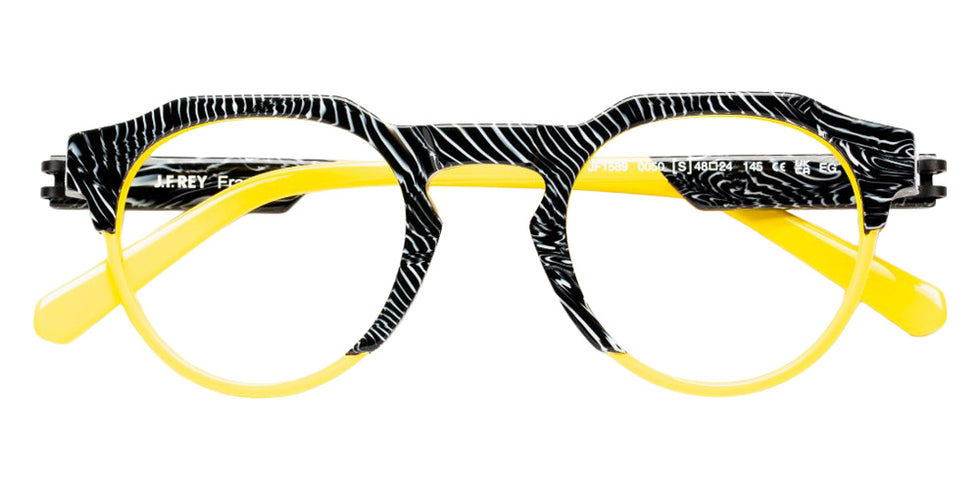 J.F. Rey® JF1589 JFR JF1589 0050 48 Eyeglasses - Black/Yellow