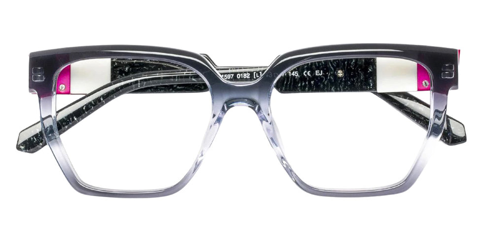 J.F. Rey® JF1597 JFR JF1597 0182 53 Eyeglasses - Silver/ White
