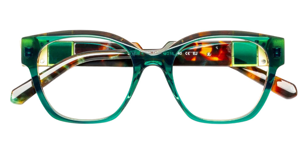 J.F. Rey® JF1598 JFR JF1598 4793 49 Eyeglasses - Pine Green/Green
