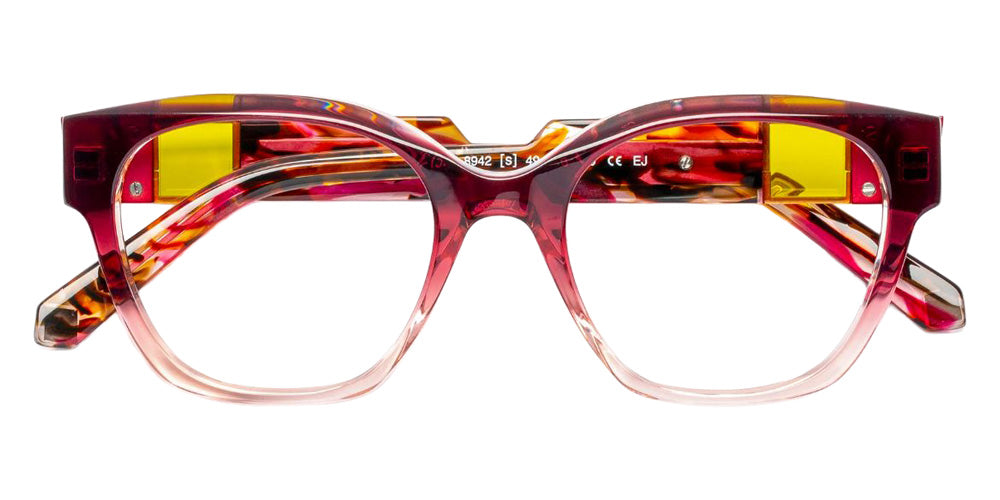J.F. Rey® JF1598 JFR JF1598 8942 49 Eyeglasses - Pink Gradient/Apple Green