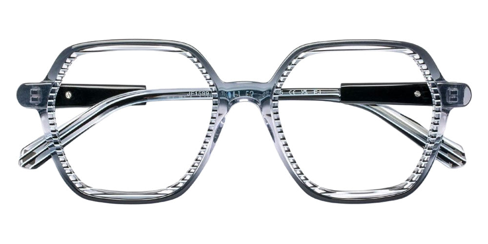 J.F. Rey® JF1599 JFR JF1599 0010 52 Eyeglasses - Gray Gradient/Bla Streaks