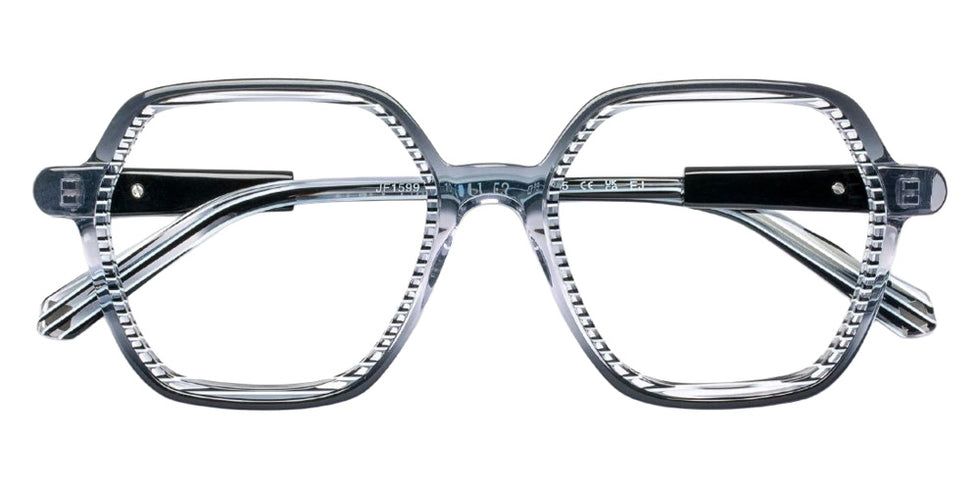 J.F. Rey® JF1599 JFR JF1599 0010 52 Eyeglasses - Gray Gradient/Bla Streaks