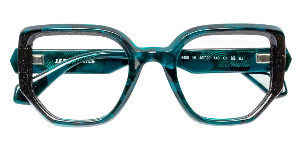 J.F. Rey® JF1602 JFR JF1602 4400 49 Eyeglasses - Green/Sparkly Black