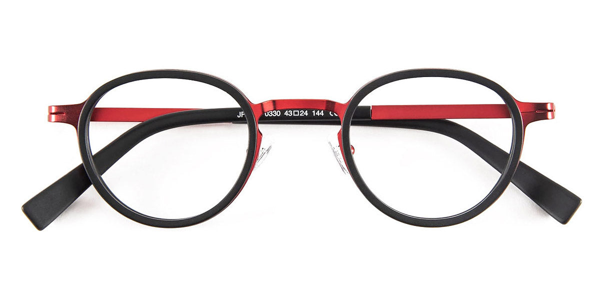 J.F. Rey® JF2677 JFR JF2677 0330 43 - 0330 Matte Black/Red Eyeglasses