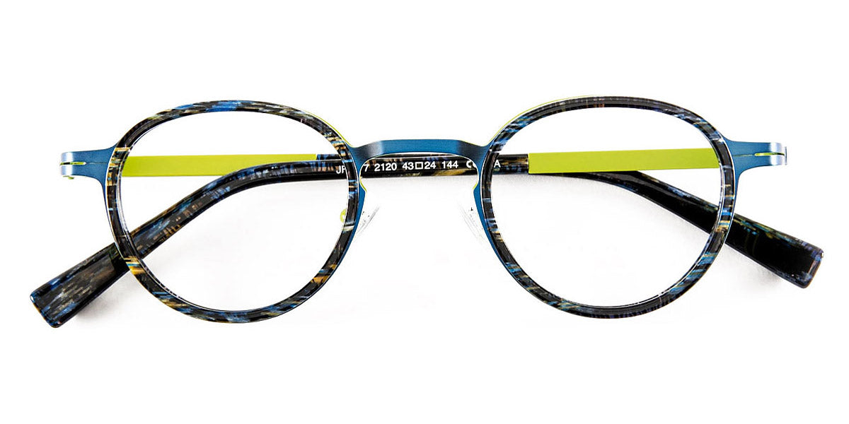 J.F. Rey® JF2677 JFR JF2677 2120 43 - 2120 Demi Blue/Strong Blue Eyeglasses