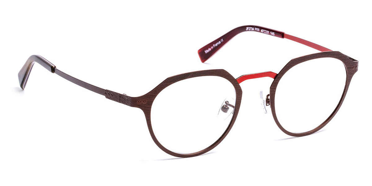 J.F. Rey® JF2734 JFR JF2734 9030 47 - 9030 Af Brown / Red Eyeglasses