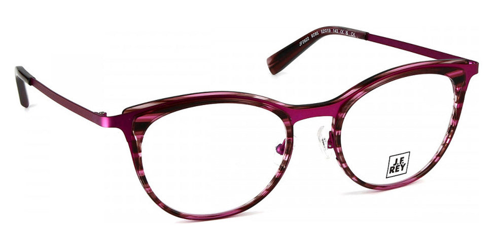 J.F. Rey® JF2822 JFR JF2822 8295 52 - 8295 Fuchsia/Horn Eyeglasses