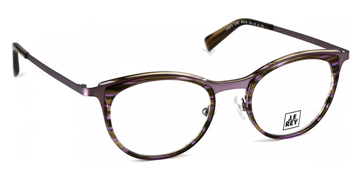 J.F. Rey® JF2873 JFR JF2873 2395 48 - 2395 Lavender/Horn Eyeglasses