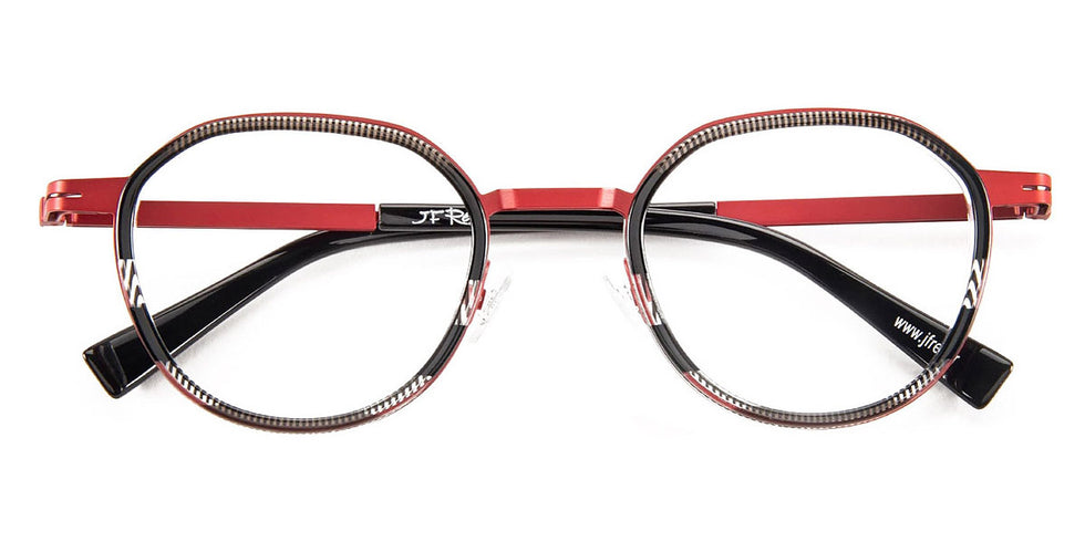 J.F. Rey® JF2876 JFR JF2876 0530 49 - 0530 Nice Black/Red Eyeglasses