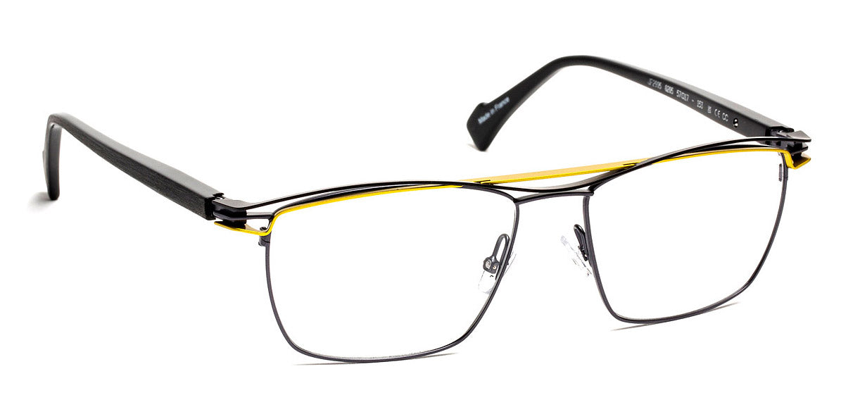 J.F. Rey® JF2905 JFR JF2905 0205 57 - 0205 ANTHRACITE / CARBON / YELLOW Eyeglasses