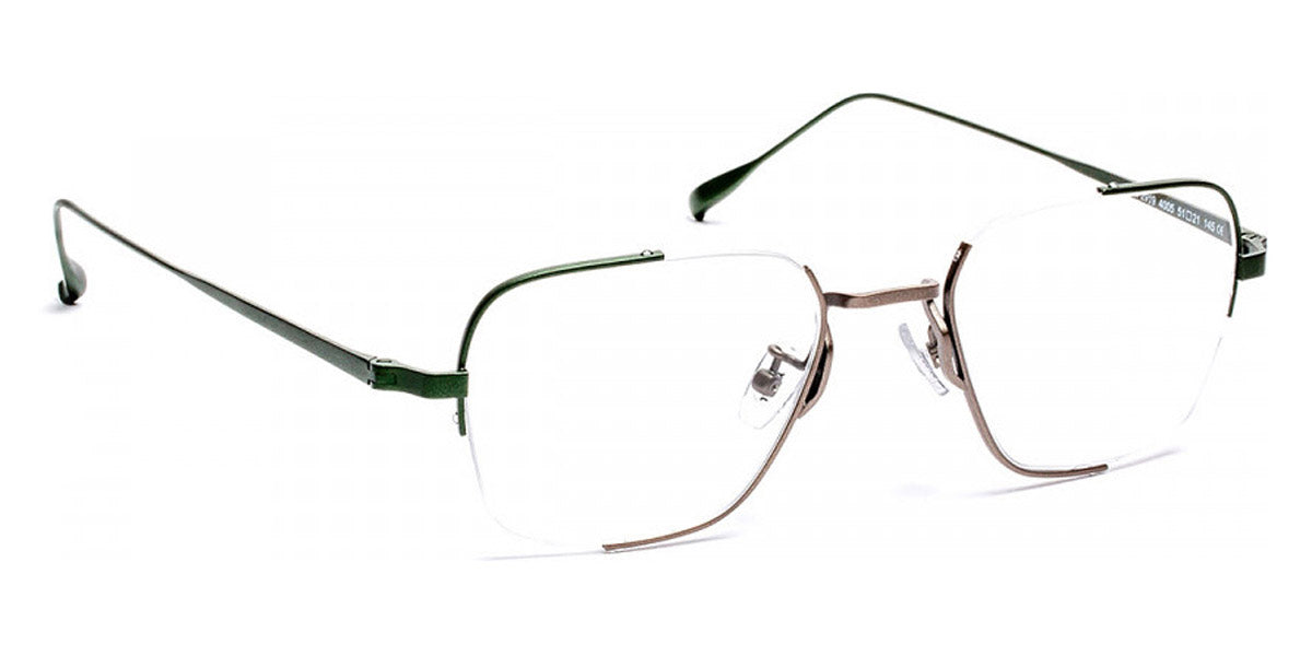 J.F. Rey® JF2919 JFR JF2919 4005 51 - 4005 Green/Ruthenium Eyeglasses