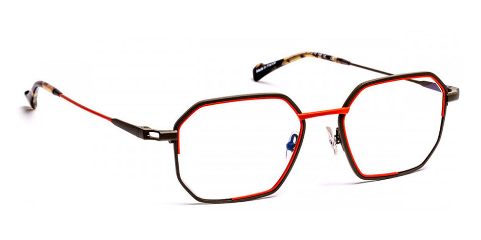 J.F. Rey® JF2996 JFR JF2996 b4330 51 - B4330 B 4330 Khaki / Red Eyeglasses