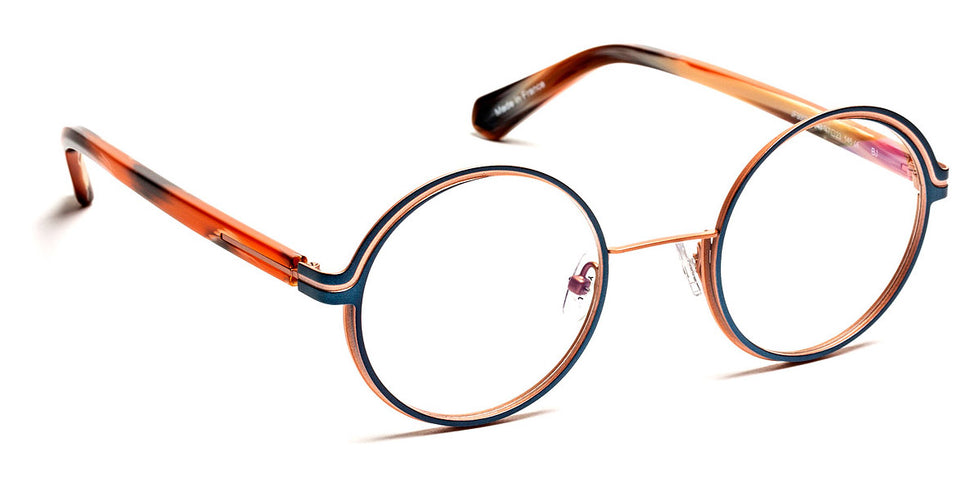 J.F. Rey® JF3007 JFR JF3007 2558 47 - 2558 BLUE / PINK GOLD Eyeglasses
