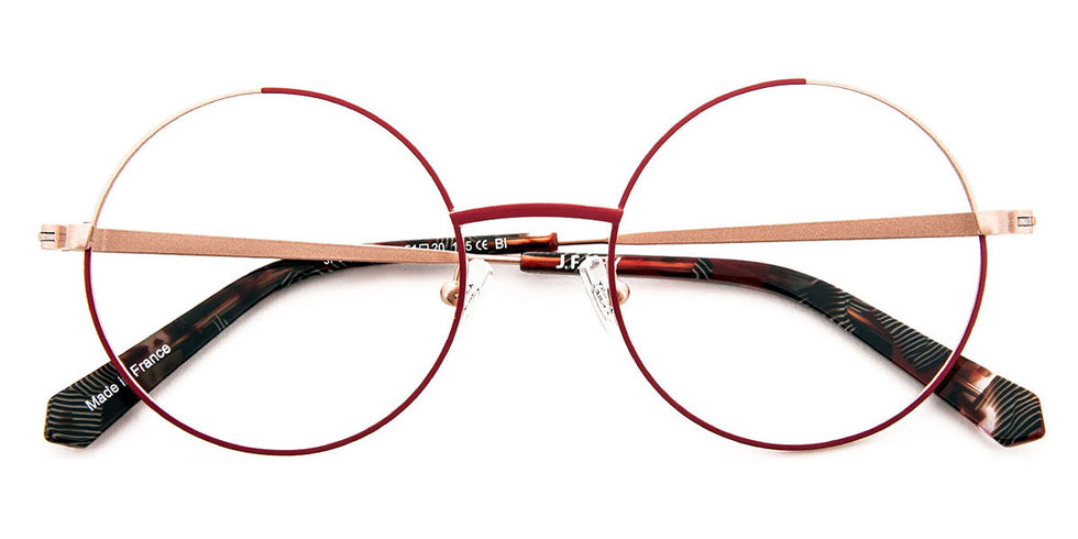 J.F. Rey® JF3016 JFR JF3016 3155 51 - 3155 Red/Pink Gold Eyeglasses