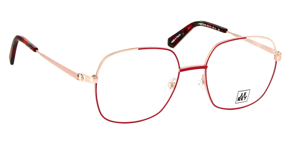 J.F. Rey® JF3017 JFR JF3017 3155 53 - 3155 Red / Pink Gold Eyeglasses