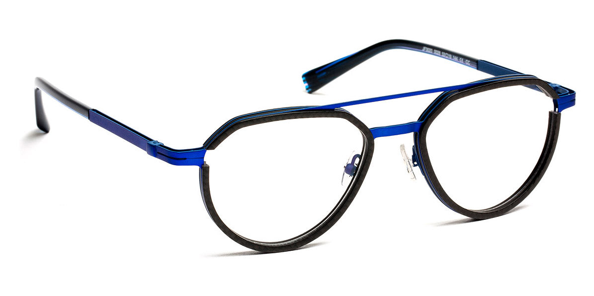 J.F. Rey® JF3020 JFR JF3020 0028 53 - 0028 Carbon/Blue Eyeglasses