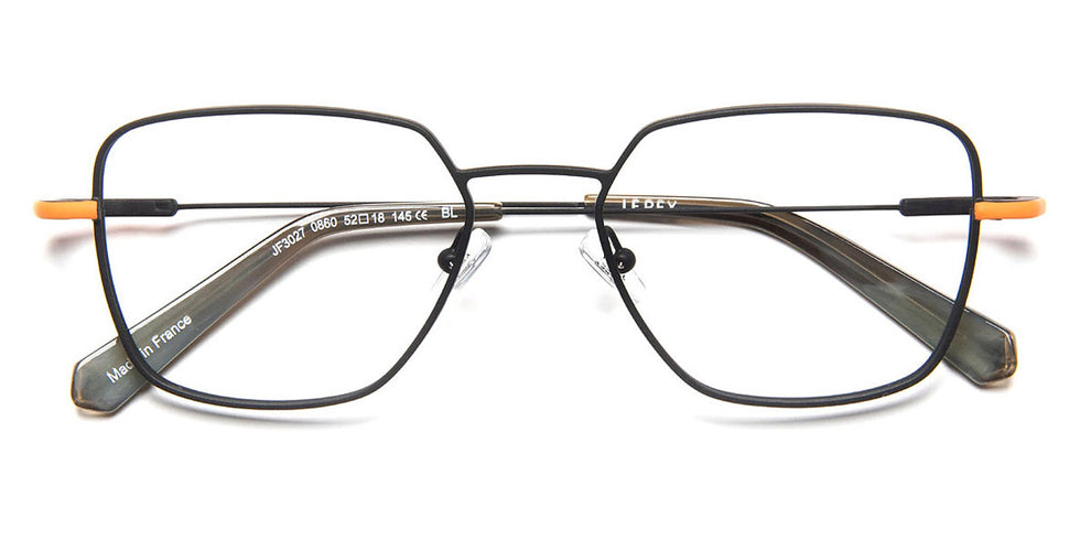 J.F. Rey® JF3027 JFR JF3027 0860 52 - 0860 Black/Copper Eyeglasses