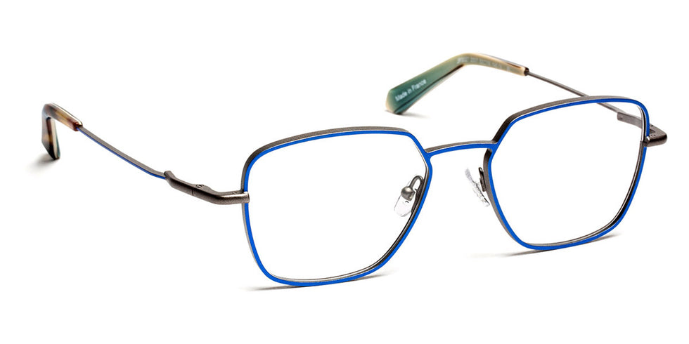 J.F. Rey® JF3027 JFR JF3027 2507 52 - 2507 Blue Electric/Gunmetal Eyeglasses