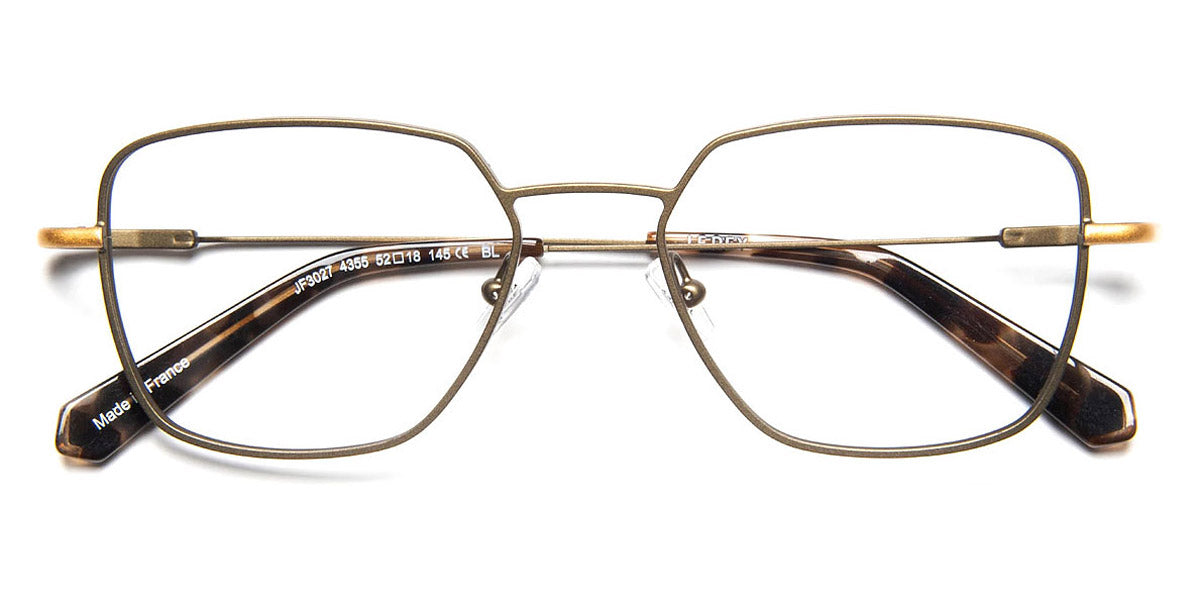 J.F. Rey® JF3027 JFR JF3027 4355 52 - 4355 Khaki/Gold Eyeglasses