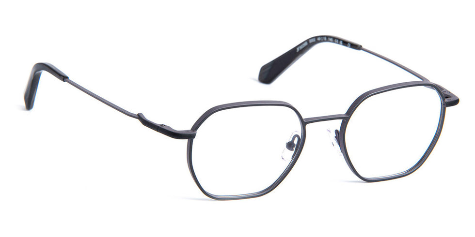 J.F. Rey® JF3028 JFR JF3028 b0002 49 - B0002 B 0002 Black / Grey Gun Eyeglasses